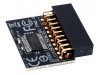 NEW Gigabyte GC-TPM2.0 TPM Module 20 Pin Compute Securely bus header key Trusted